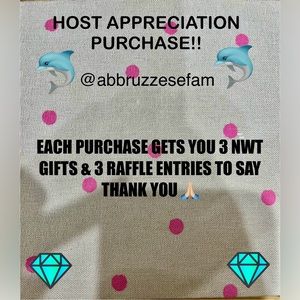 🐬🐬HOST APPRECIATION GIFTS/RAFFLES🐬🐬